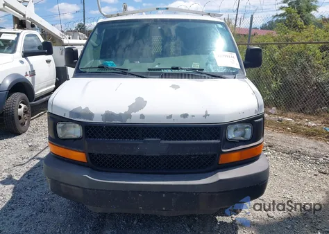 2013 Chevrolet Express 2500 Work Van из США, поврежденный, VIN 1GCWGFBA8D1102953